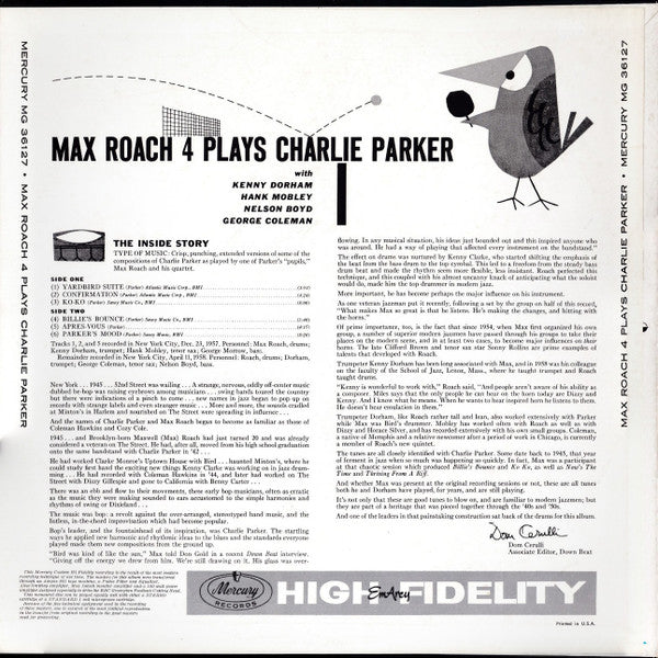 The Max Roach 4 Plays Charlie Parker