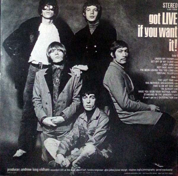 Got Live If You Want It!