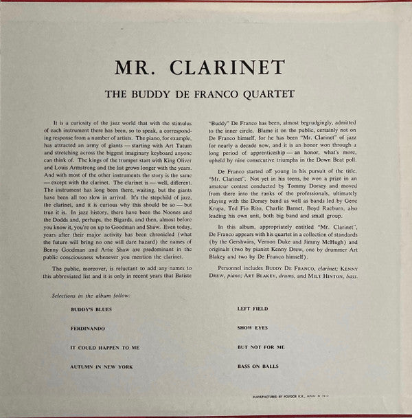 Mr. Clarinet