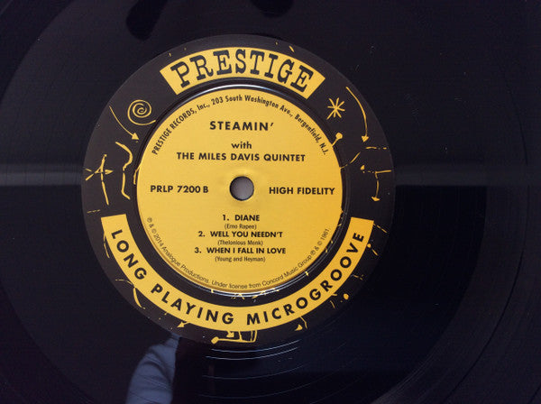 Steamin' With The Miles Davis Quintet