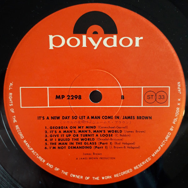 It's A New Day - Let A Man Come In