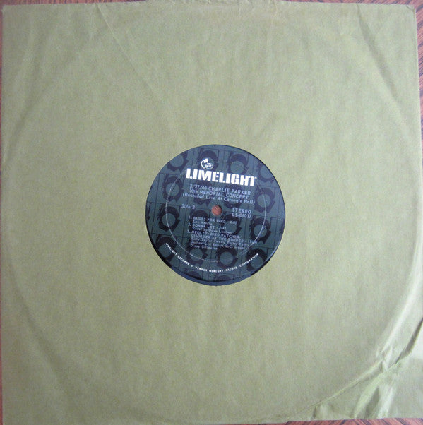 3/27/65 Charlie Parker 10th Memorial Concert