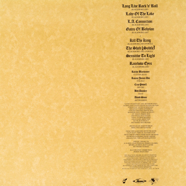 Long Live Rock 'N' Roll = バビロンの城門