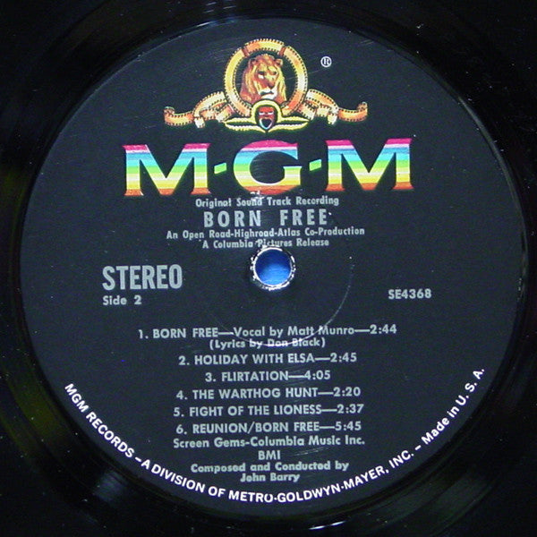 Born Free (Original Sound Track Recording)