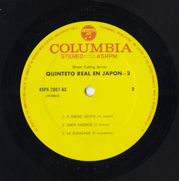 Quinteto Real En Japon Vol.2