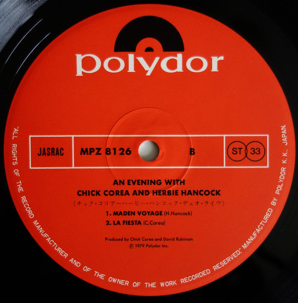 An Evening With Chick Corea And Herbie Hancock