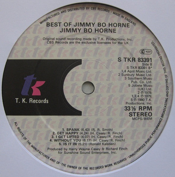 Best Of Jimmy 'Bo' Horne