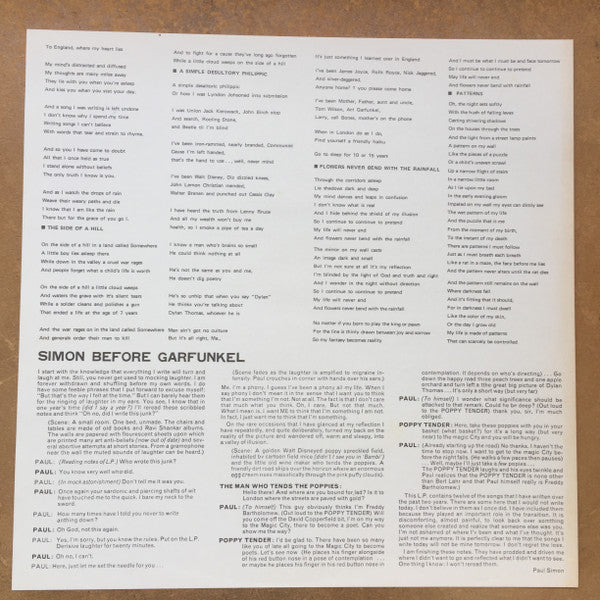 Simon Before Garfunkel (Recorded In 1964)