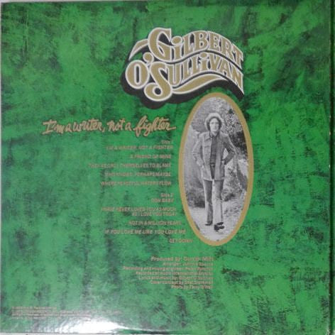 I'm A Writer, Not A Fighter = アイム・ア・ライター(1本のペンがあれば)