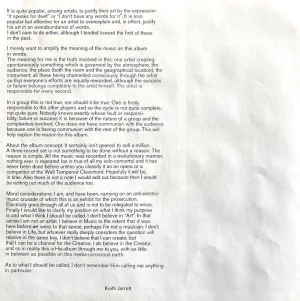 Solo Concerts: Bremen / Lausanne