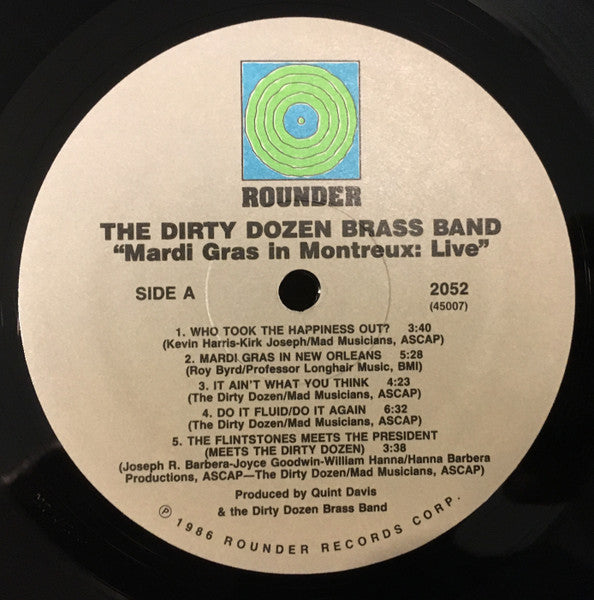 Mardi Gras In Montreux, Live