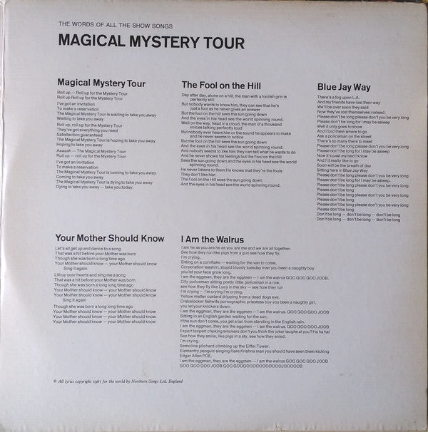 Magical Mystery Tour