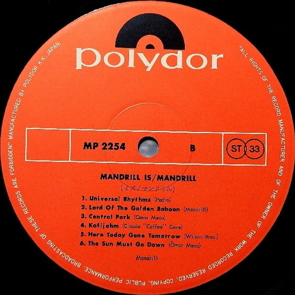 Mandrill Is