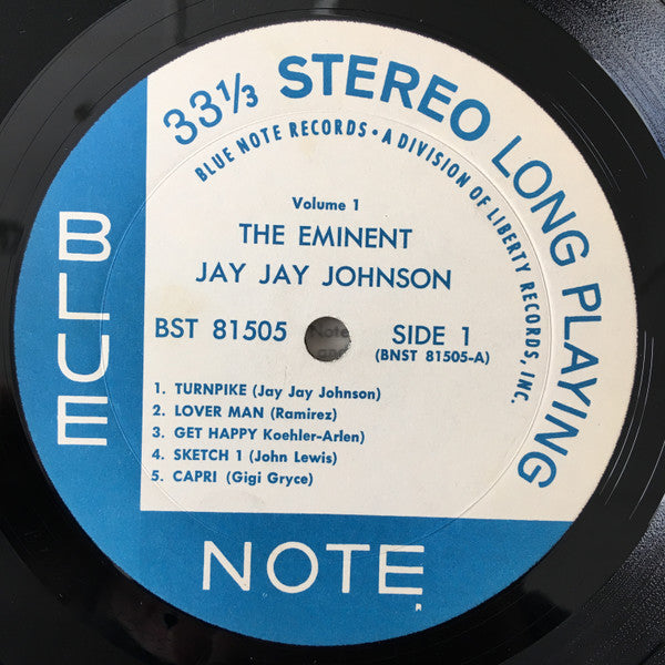 The Eminent Jay Jay Johnson Volume 1