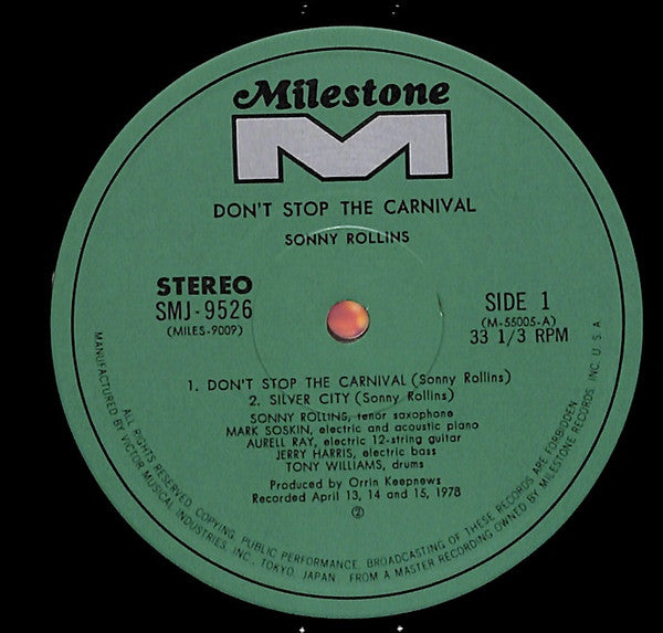 Don't Stop The Carnival