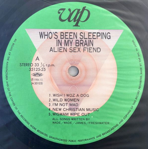 Who's Been Sleeping In My Brain