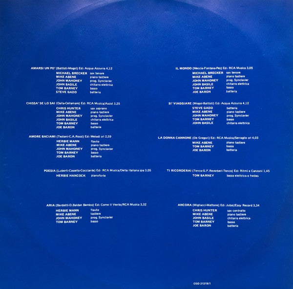 Ornella &... (Duetti, Trii, Quartetti)