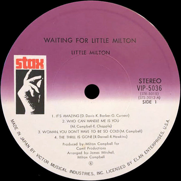 Waiting For Little Milton