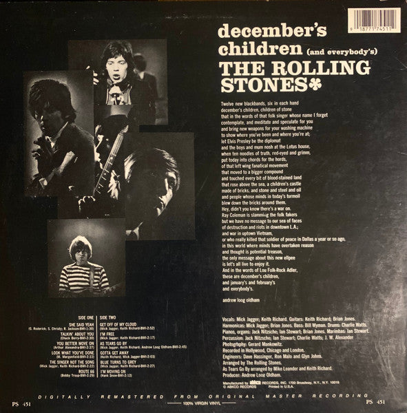 December's Children (And Everybody's)