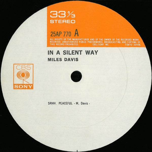 In A Silent Way