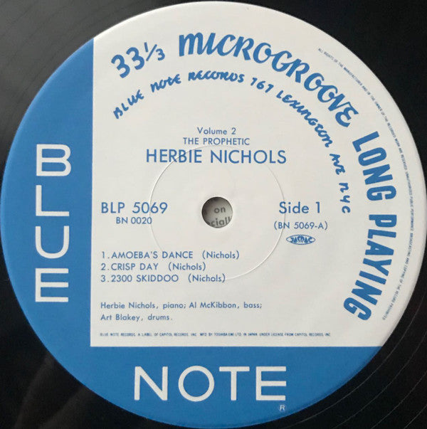 The Prophetic Herbie Nichols Vol. 2
