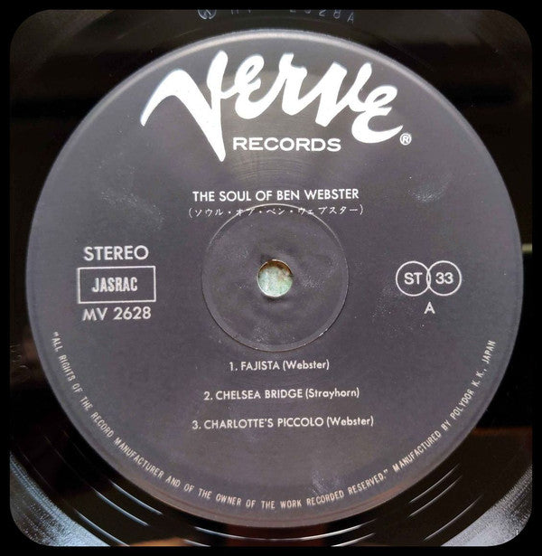 The Soul Of Ben Webster