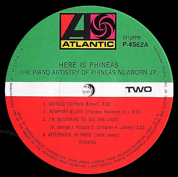 Here Is Phineas (The Piano Artistry Of Phineas Newborn Jr.)