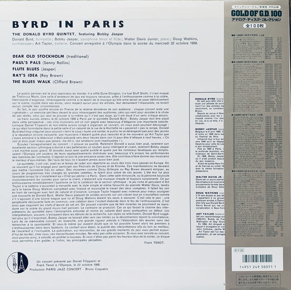 Byrd In Paris