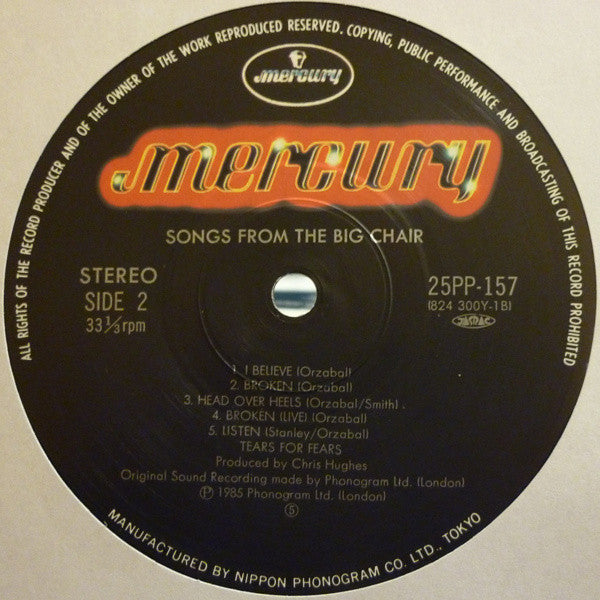 Songs From The Big Chair