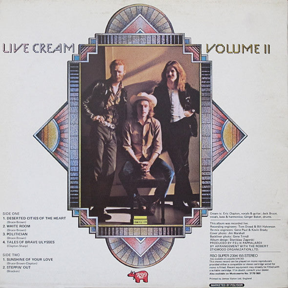 Live Cream Volume II