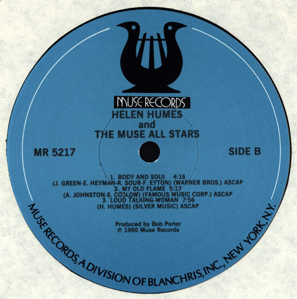 Helen Humes And The Muse All Stars
