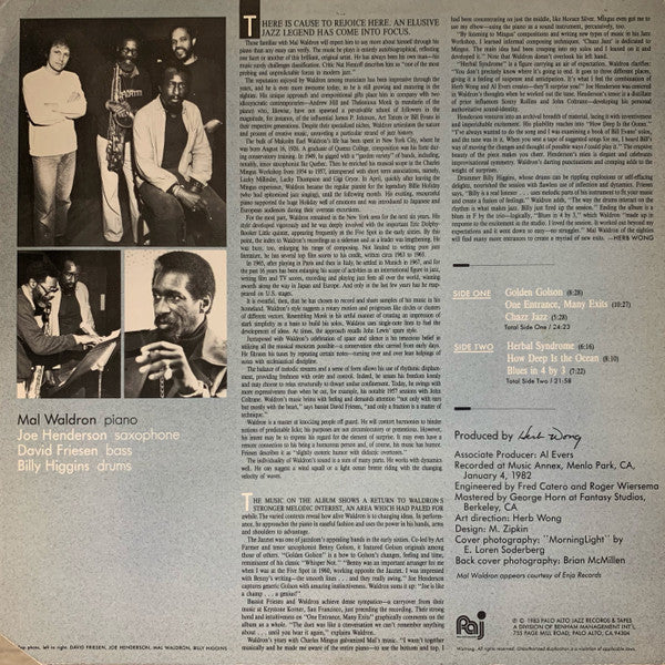 Release: One Entrance, Many Exits-Vinyl-US-1983-PA 8014-N-3862111