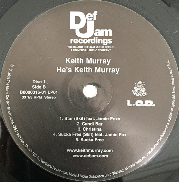 He's Keith Murray