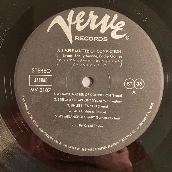 A Simple Matter Of Conviction