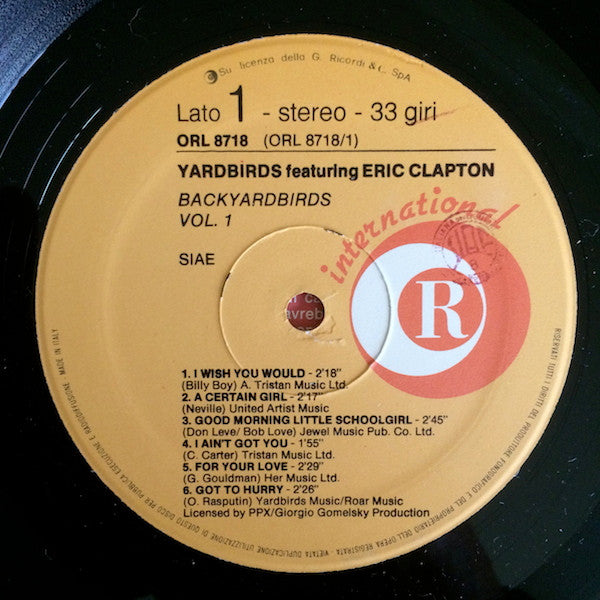 Backyardbirds Featuring Eric Clapton Vol. 1