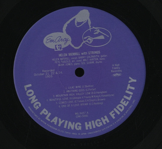 Helen Merrill With Strings