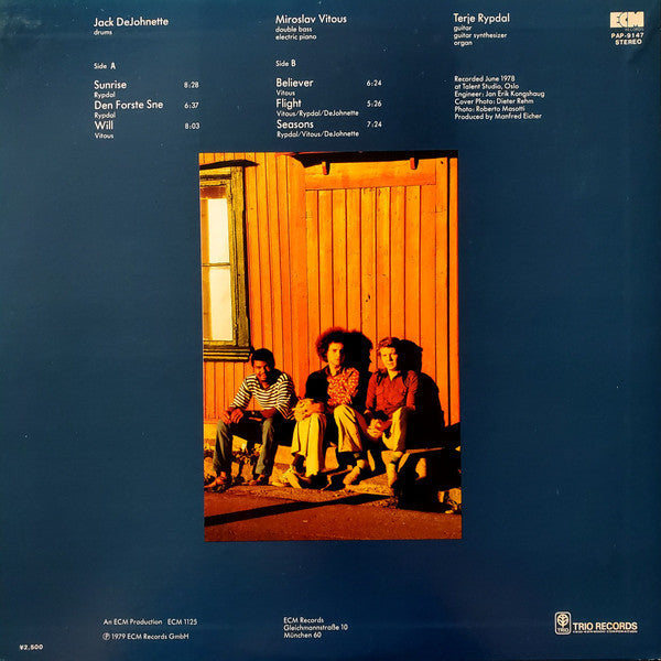 Terje Rypdal / Miroslav Vitous / Jack DeJohnette