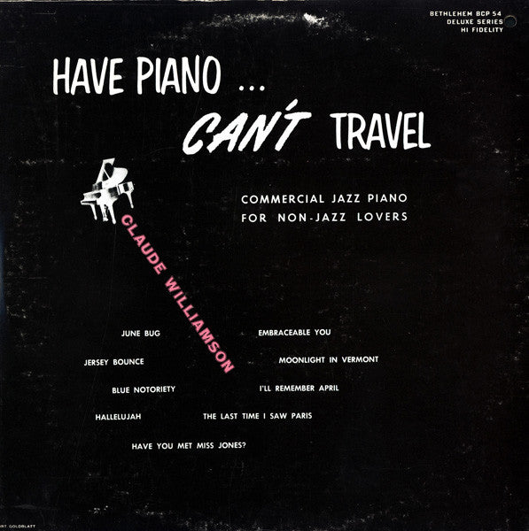 Have Piano ...Can't Travel (Commercial Jazz Piano For Non-Jazz Lovers)