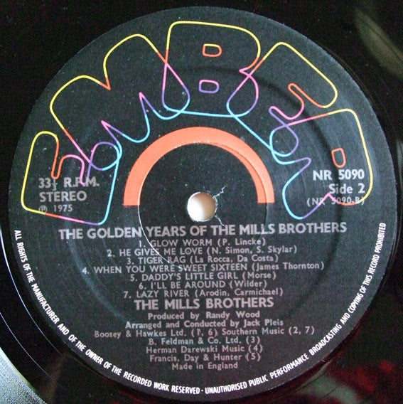 The Golden Years Of The Mills Brothers