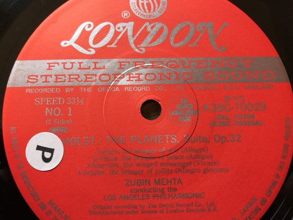 The Planets, Suite, Op.32