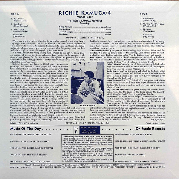 Richie Kamuca Quartet