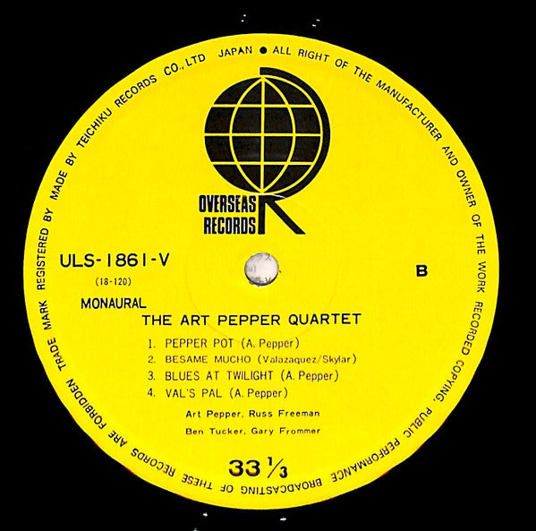 The Art Pepper Quartet