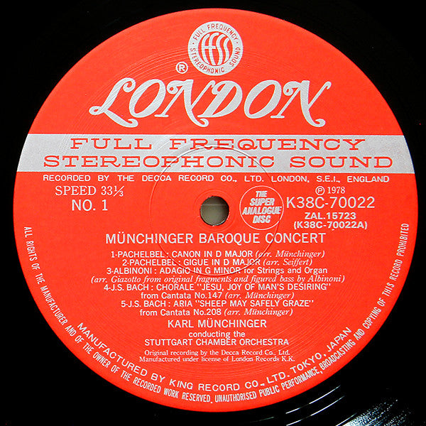 Munchinger Baroque Concert