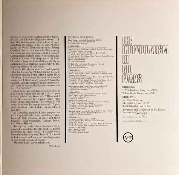 The Individualism Of Gil Evans