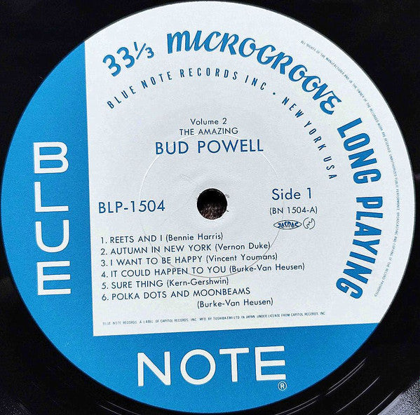 The Amazing Bud Powell, Volume 2