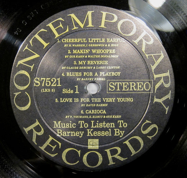 Music To Listen To Barney Kessel By