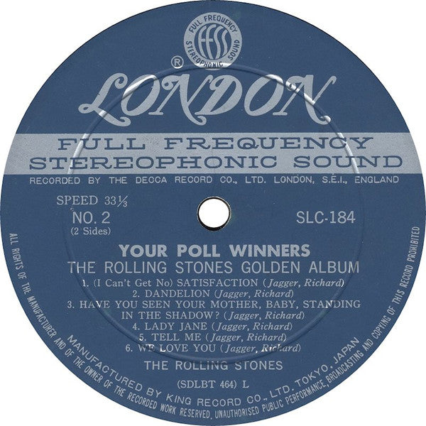 Your Poll Winners: The Rolling Stones Golden Album