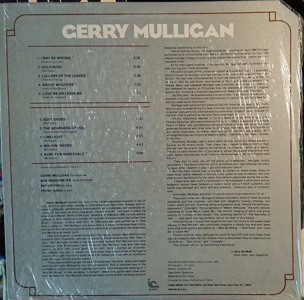 Gerry Mulligan