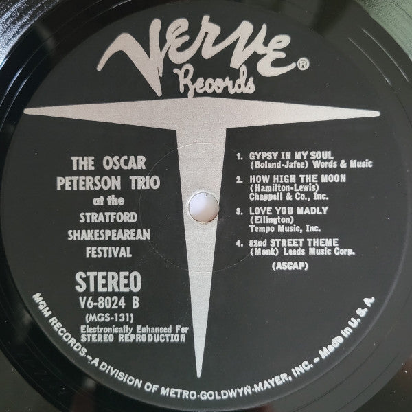 At The Stratford Shakespearean Festival