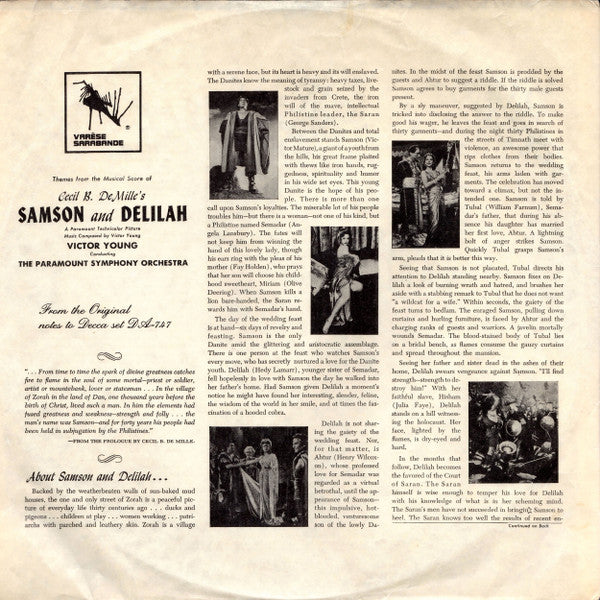 Samson And Delilah / The Quiet Man